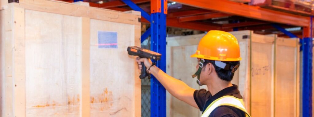 Pallet Barcode Scanning