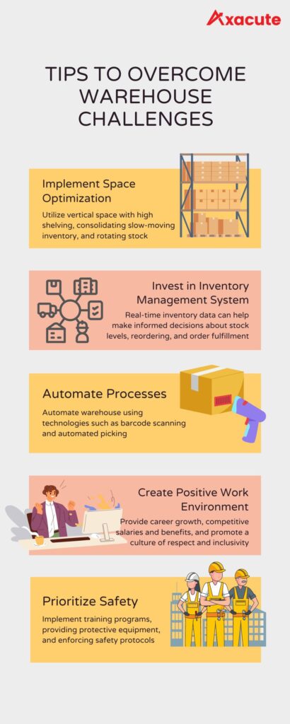 Tips and Strategies to overcome warehouse challenges