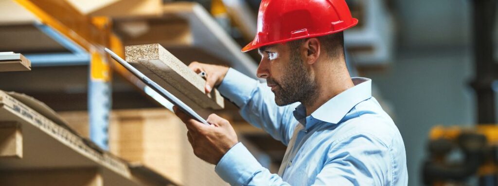 Warehouse receiving process inspection quality check