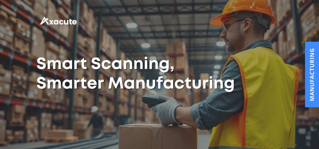 Worker scanning with barcode device