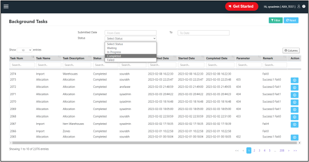 Axacute Features: Failed allocation analysis